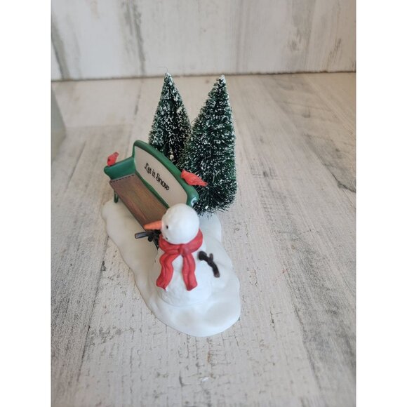 Dept 56 2325 Our Own Village Park Bench accessory xmas - Picture 3 of 7